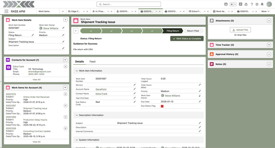 Rass APM interface screenshot